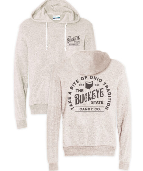 The Buckeye State Front/Back Oatmeal Hoodie