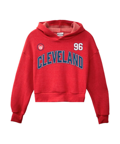 Cleveland Arch Icons Red Women’s Hoodie