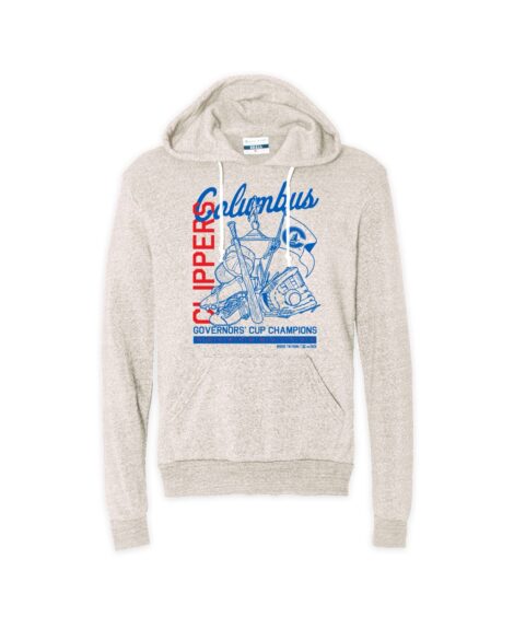 Columbus Clippers Retro Icons Oatmeal Hoodie