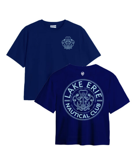 Lake Erie Nautical Club Front/Back Women’s Easy Tee