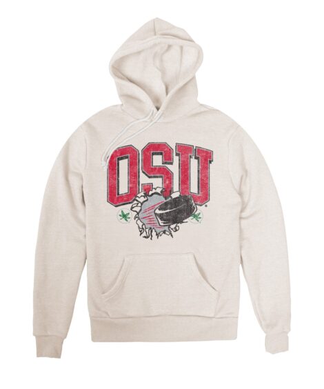 OSU Puck Smash Oatmeal Hoodie
