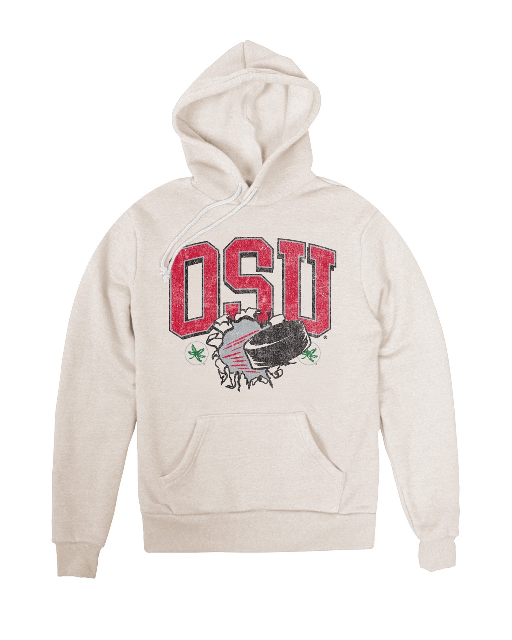 OSU Puck Smash Oatmeal Hoodie