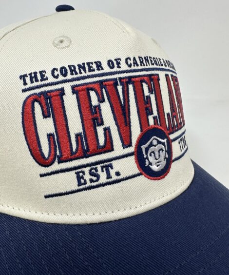 Corner of Carnegie & Ontario Two-Tone Trucker Hat Hat