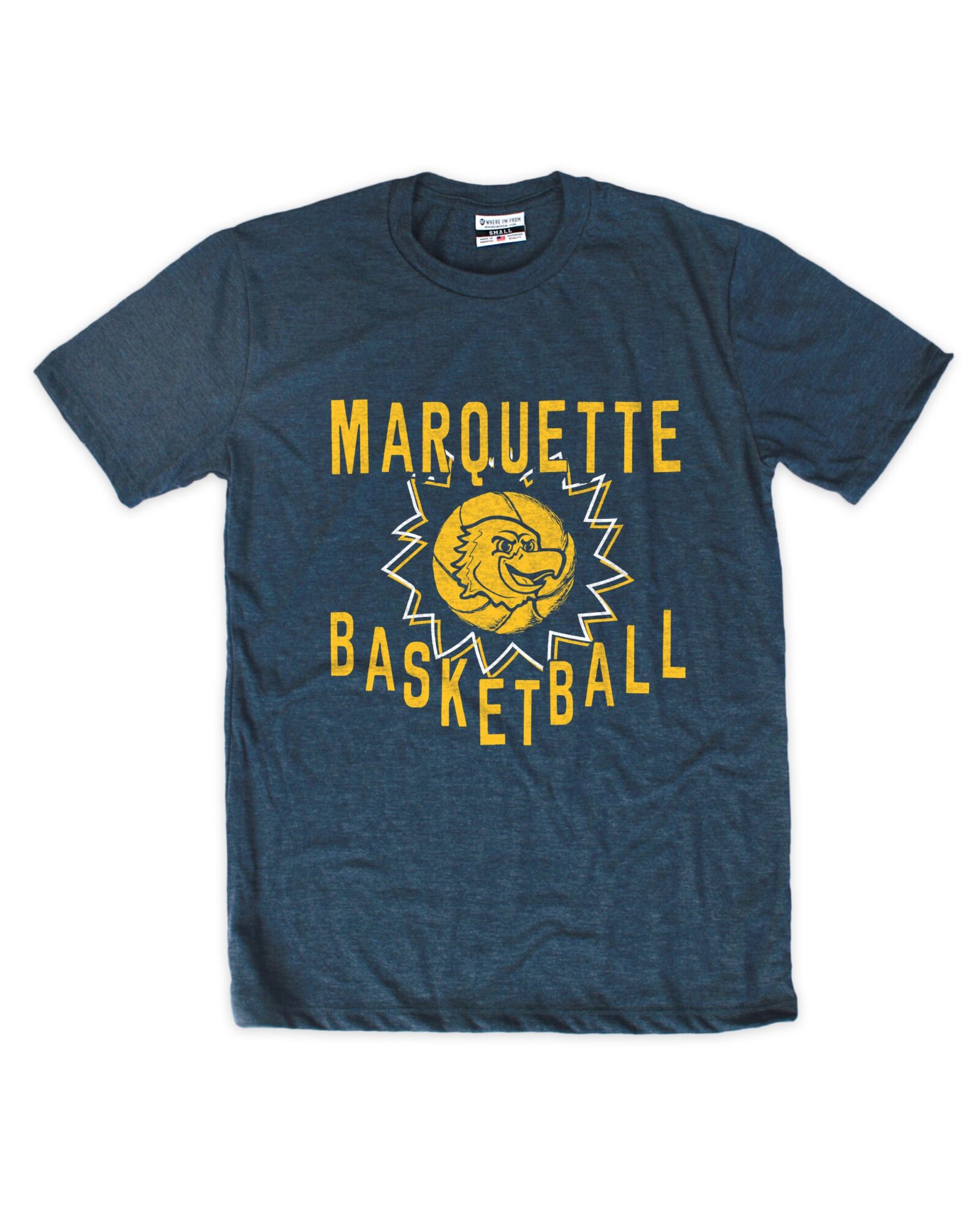 Marquette Basketball Comic Navy Crew
