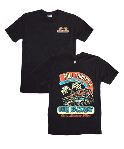 Ohio Raceway Front/Back Black Youth Crew