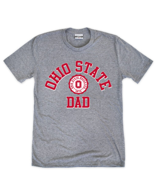 Ohio State Dad Seal Gray Crew