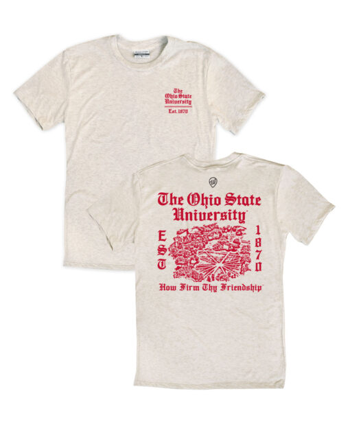 The Ohio State University Est 1870 Front/Back Oatmeal Crew