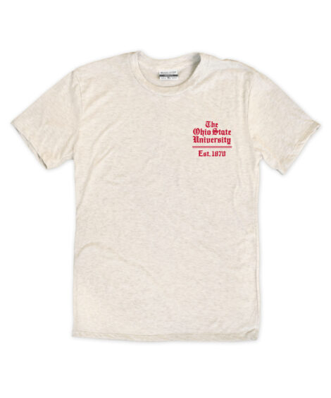 The Ohio State University Est 1870 Front/Back Oatmeal Crew
