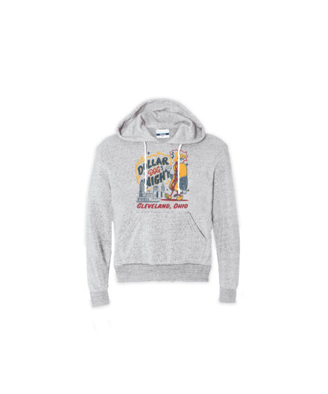 Vintage Dollar Dog Ash Youth Hoodie