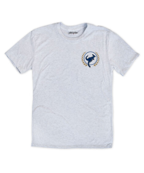 University of Akron Crest Front/Back Ash Crew